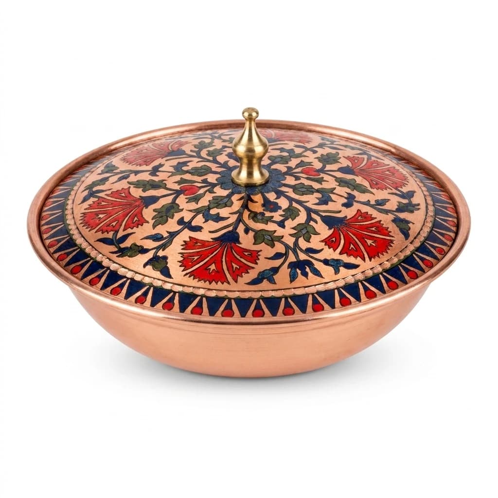 Tekli Bakır Şekerlik Ayasofya Modeli – Büyük 11 CM Çap